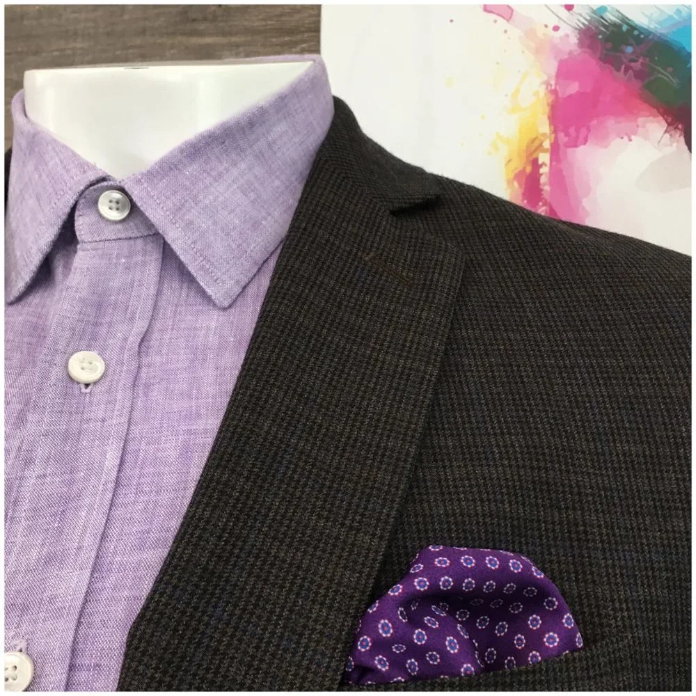Marc Martin Mens Blazer Sport Coat Two Button‎ Jacket Wool 44R Men Casual Suits